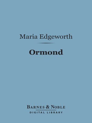 cover image of Ormond (Barnes & Noble Digital Library)